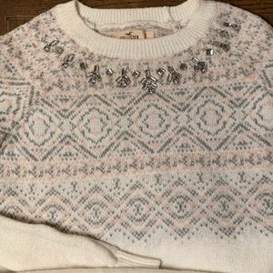 Soft white Hollister sweater